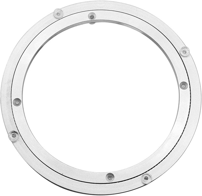 Aluminium Alloy Turntable Bearing Heavy Duty Swivel Turntable Lazy Susan Rotating Bearing Turntable Round Dining Table Smooth Swivel Plate Hardware 20