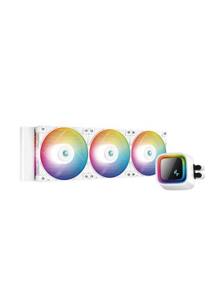 LS720 WH 360mm Liquid CPU Cooler – High-Performance AIO Cooling, Triple FC120 A-RGB PWM Fans, Infinity Mirror Cap, Low-Noise Efficiency, All-White Design for Gaming & Overclocking PCs - pzsku/Z4FE65604519B54E61ABDZ/45/1742394356/f70d212d-b753-443a-a653-cfb6ae801947