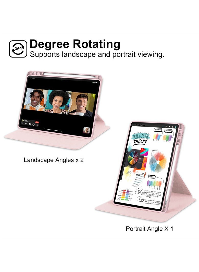 Tablet Case for Huawei MatePad SE 11 inch 2024,360 Degree Swivel Stand Folio Flip Smart Tablet Cover with Pencil Holder - view 3