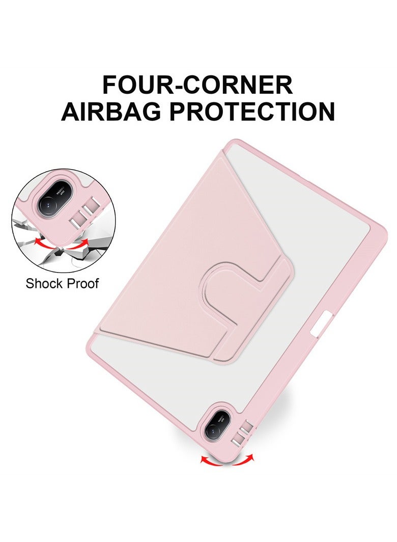 Tablet Case for Huawei MatePad SE 11 inch 2024,360 Degree Swivel Stand Folio Flip Smart Tablet Cover with Pencil Holder - view 4