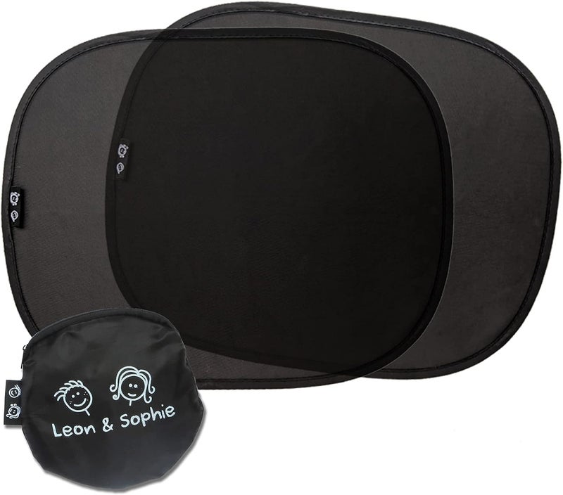 Laneta Baby Car Sun Protection - UPF 50+ UV Protection Sun Shade with Suction Cups - Image 1