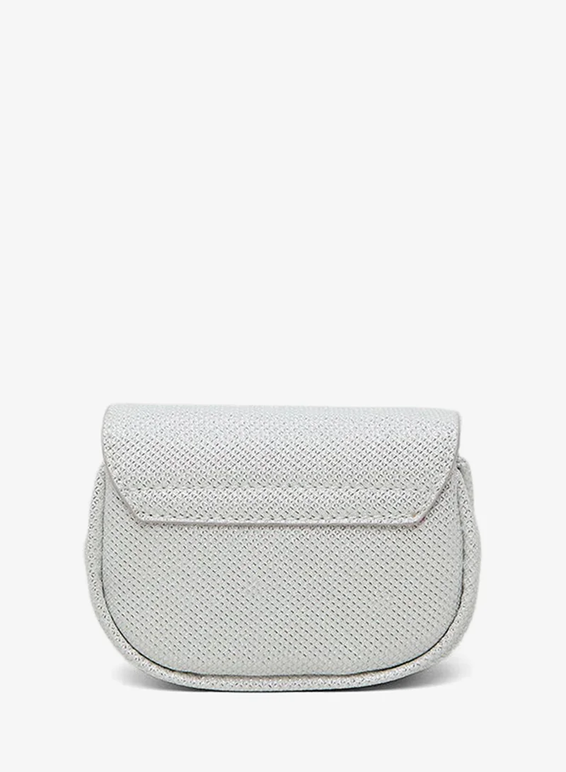 أر أند بي Appliqued Flap Sling Bag