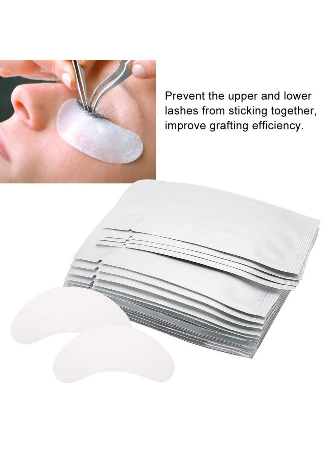 klarako 20 Pairs Eyelash Pads Lashes Extension Eyepads Grafting Eyelash Eye Patches Stickers Eye Mask Pads Lash Extension Beauty Tool Under Eye Pads DIY False Eyelash Lash Extension Makeup - Image 3