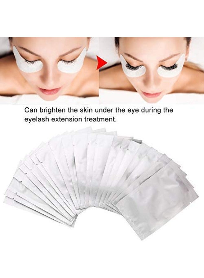 klarako 20 Pairs Eyelash Pads Lashes Extension Eyepads Grafting Eyelash Eye Patches Stickers Eye Mask Pads Lash Extension Beauty Tool Under Eye Pads DIY False Eyelash Lash Extension Makeup - Image 5