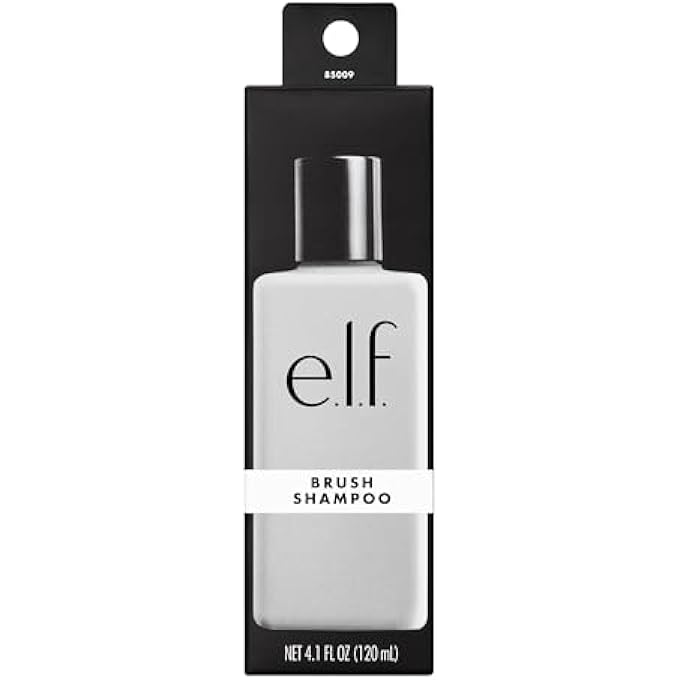 elf MAKEUP BRUSH SHAMPOO, WASHES AWAY DIRT, MAKEUP, OIL & DEBRIS & CONDITIONS BRISTLES, CRAFTED FOR DAILY USE, VEGAN & CRUELTY-FREE, 4.1 FL OZ - Image 2