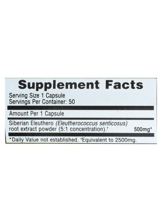 Imperial Elixir - Siberian Ginseng 2500Mg Imperial Elixir (Ginseng Company) 50 Caps - Image 1