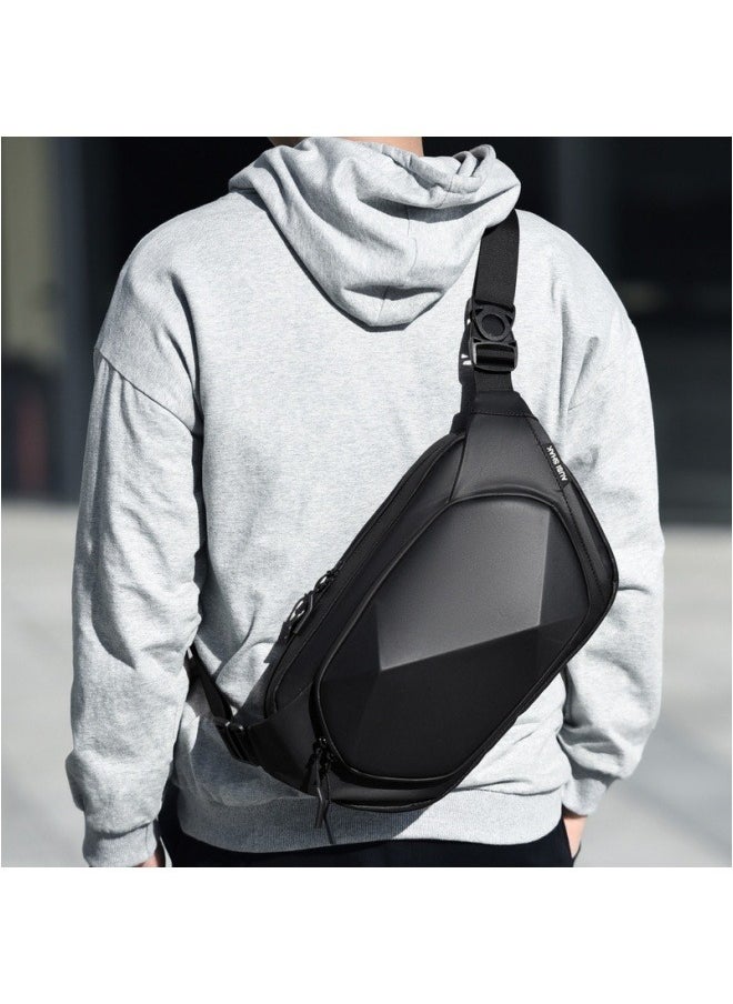 M MIAOYAN - Functional chest bag men's bag casual sports bag shoulder messenger bag trendy brand cycling backpack - Image 1