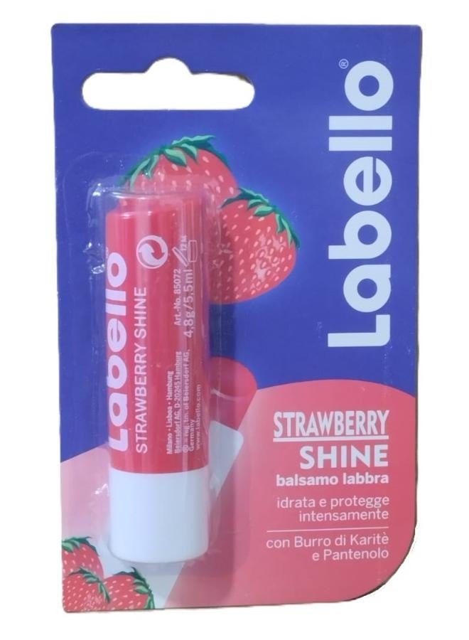 Labello Srawberry Shine Lip Balm 4.8Gm