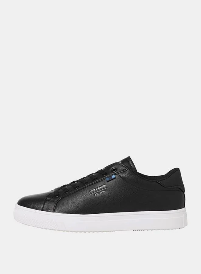 JACK & JONES Round Toe Lace Up Sneakers
