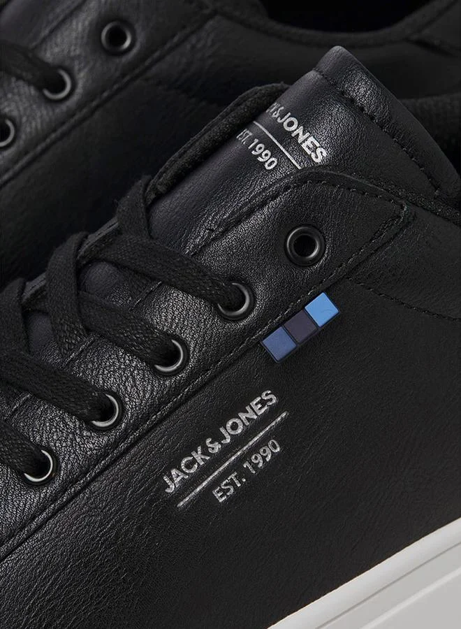 JACK & JONES Round Toe Lace Up Sneakers