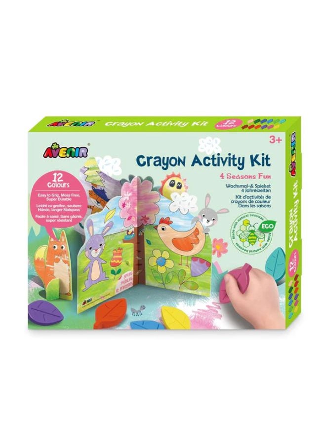 Avenir Crayon Activity 4 Seasons Fun 