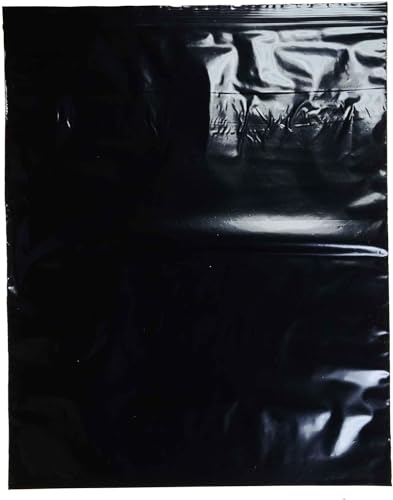 uGems 10" x 12" Black 100 Resealable Zipper Plastic Bags for Industrial Use, Tools, Crafts, Office Supplies, and Small Parts Storage, Durable 2 Mil Thickness, Pack of 100 - sku: r1012bk-100 - Image 4
