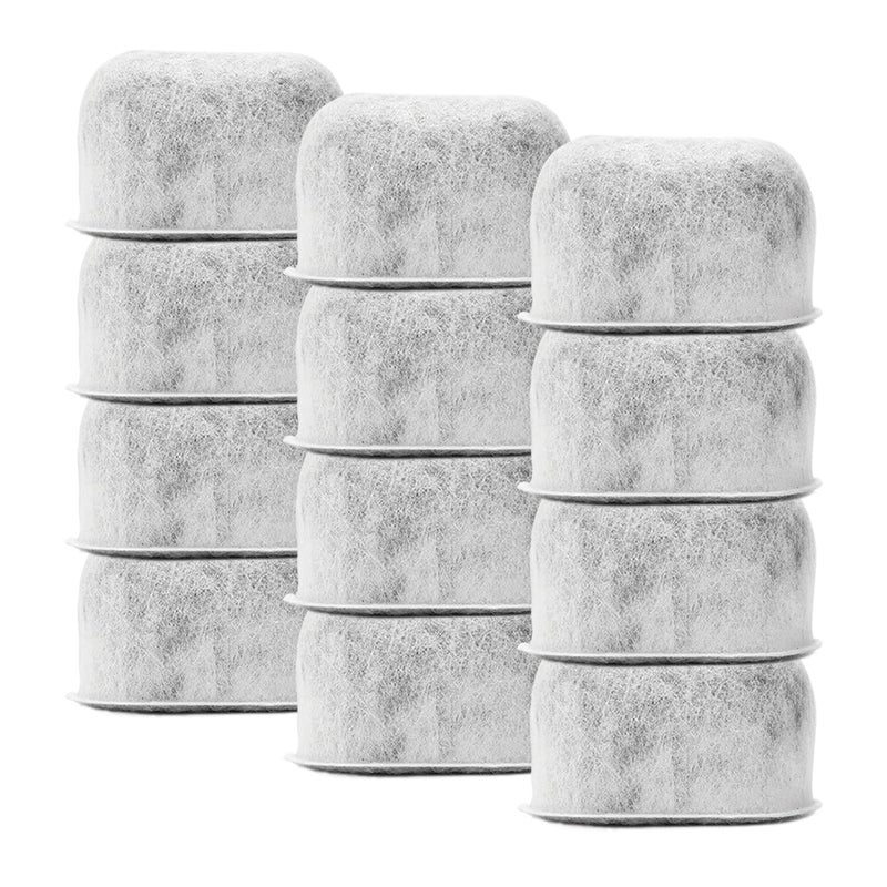 12Pack Replacement Charcoal Water Filters for Braun Coffee Makers  Fits All Braun BrewSense Drip Series Coffee Machines
