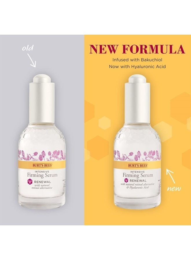 Burt's Bees Face Serum, Burt's Bees Retinol Alternative, Facial Care with Hyaluronic Acid, Intensive Firming Skin Care, 1 Ounce - Image 2