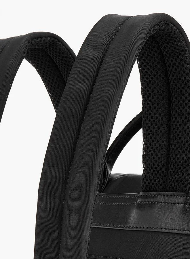 Missy Solid Backpack With Adjustable Shoulder Straps