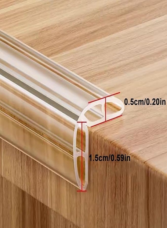 Zeccorp 3-Meter Upgraded Baby Proofing Ultra Soft Edge Protector, Transparent Anti-Collision Strip with Strong Adhesive, Child Soft Air Cushion Corner Protectors for Furniture Table Cabinets,3m - Image 3