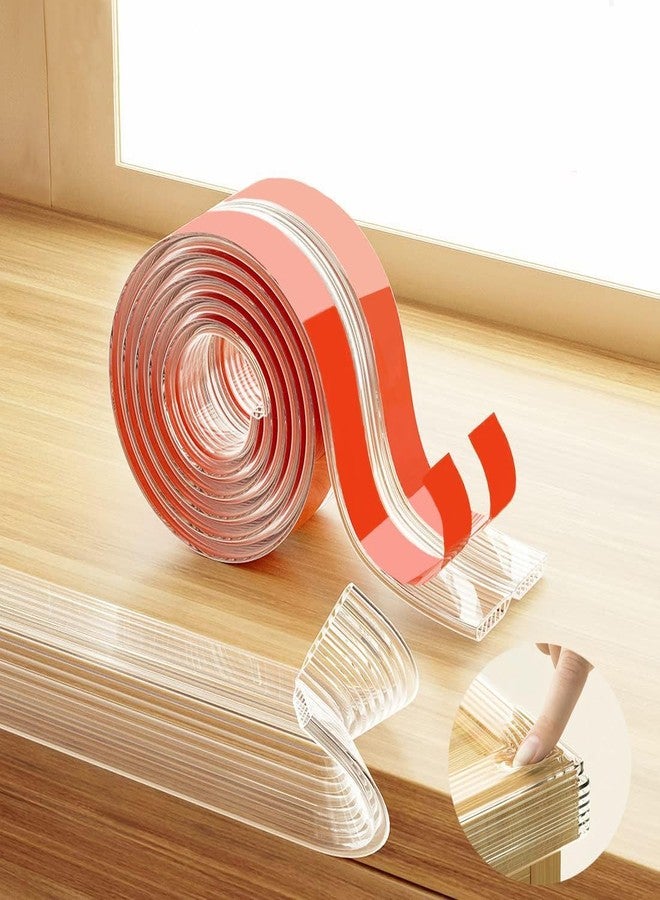 Zeccorp 3-Meter Upgraded Baby Proofing Ultra Soft Edge Protector, Transparent Anti-Collision Strip with Strong Adhesive, Child Soft Air Cushion Corner Protectors for Furniture Table Cabinets,3m - Image 2