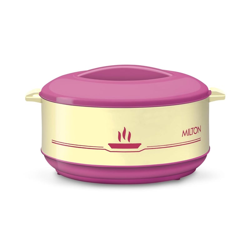 Milton MILTON Buffet 820 Inner Steel Casserole 780 ml Cherry Pink PU Insulated BPA Free Food Grade Hot Cold - Image 1