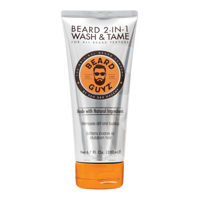 Beard Guyz 2-in-1 Beard Wash and Conditioner, Deep Cleansing Beard Shampoo for Men, Softening & Taming Formula â€“ 6.7 oz (Pack of 1) - Image 1