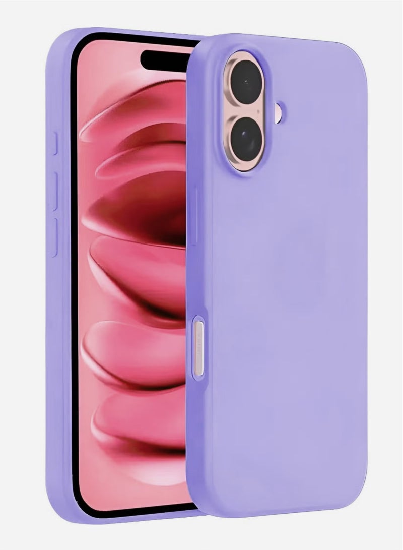 BORTONY iPhone 16 Case 6.1 inch Liquid Silicone Case iPhone 16 Cover Gel Rubber Soft Silky Touch Shockproof Thin Protective Cover for Apple iPhone 16 - Image 1