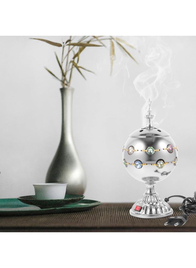 جواس حامل بخور عود كهربائي ممتاز تصميم فاخر لعطر المنزل والمكتب - Image 4