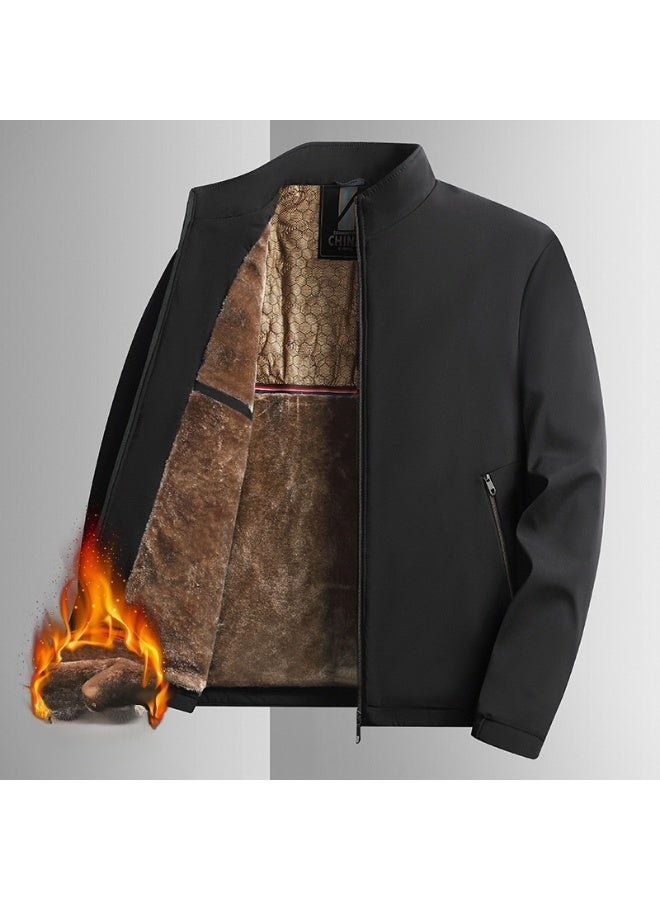 جاكيت رجالي أنيق مبطن لدفء فائق - Image 1