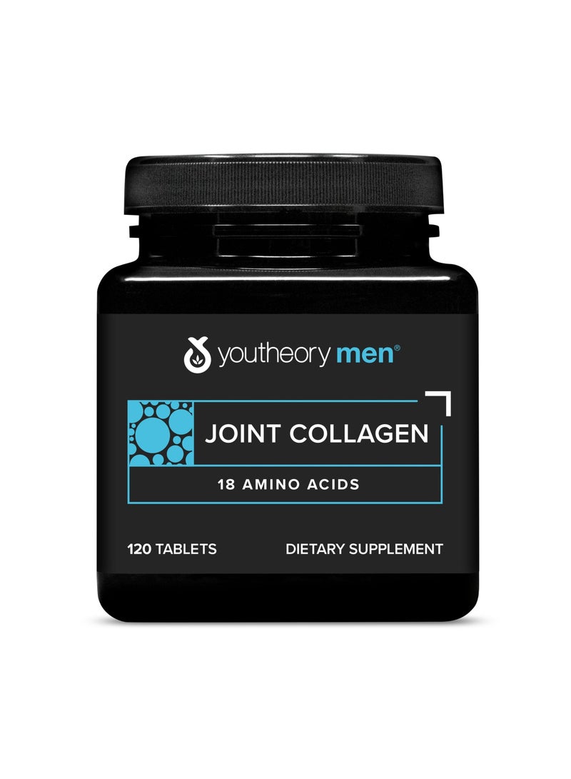 youtheory Men Joint Collagen 18 Amino Acids 120 Tablets - Image 1
