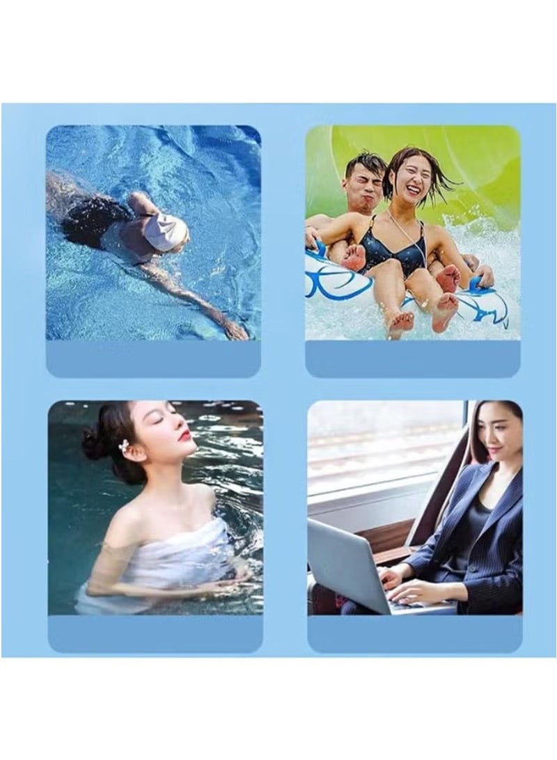 GMORO 4Pcs Swimming Worry-free Waterproof Sticker，Water Park Female's Waterproof Protective Stickers Special Non-Stick Hair Private Parts Anti-Infection Protection Skin Bath Stickers  - Image 3