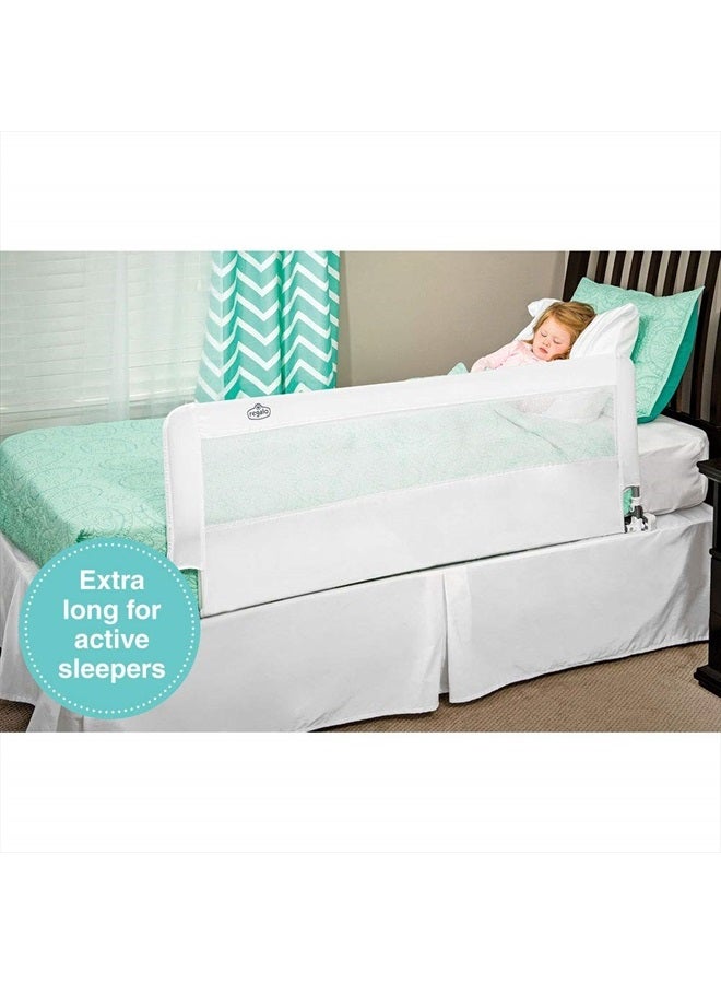 Regalo Hideaway 54-Inch Extra Long Bed Rail Guard, with Reinforced Anchor Safety System - Image 2