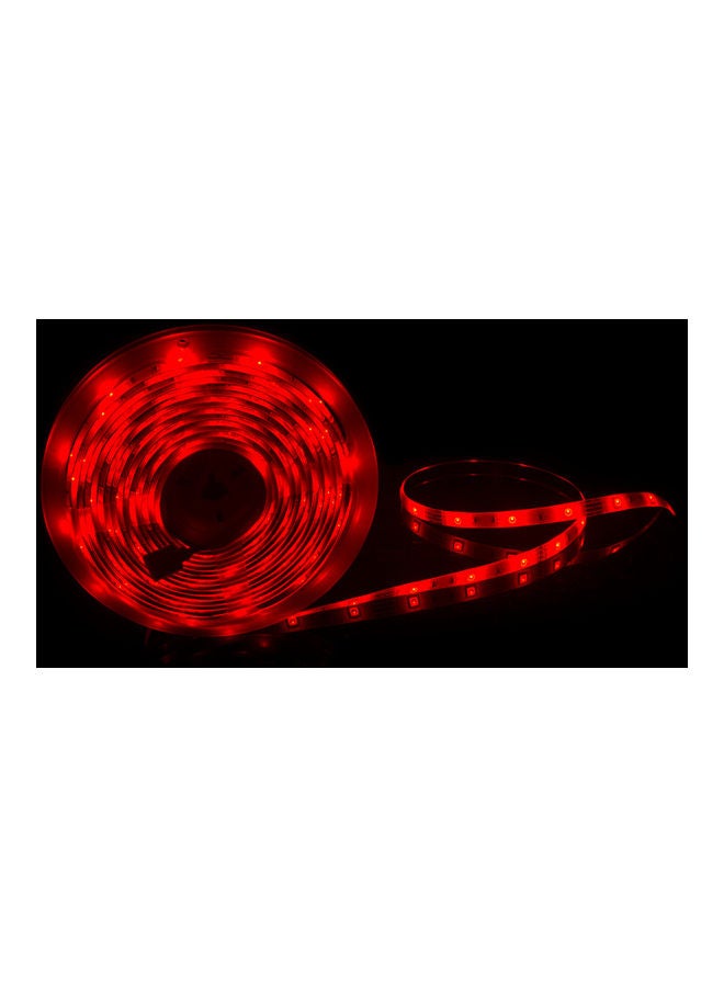 مجموعة من 4 شرائط إضاءة LED مع جهاز تحكم عن بعد ومحول طاقة متعدد الألوان - Image 4