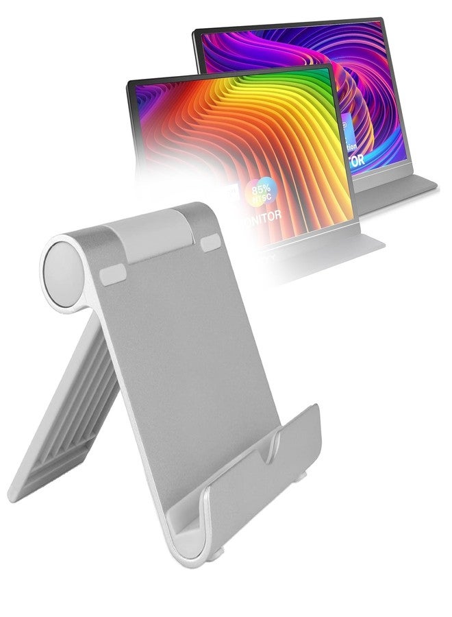 BoxWave Stand and Mount Compatible with KYY Monitor K3-3 (15.6 in) - VersaView Aluminum Stand, Portable, Multi Angle Viewing Sturdy - Image 1