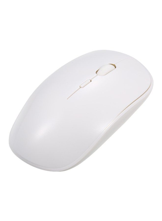 NIBEMINENT Wireless Optical Mouse White  - Image 1