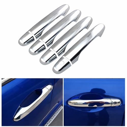 S SIZVER Sizver Chrome Door handle cover For 2012-2015 Honda Civic - Image 2