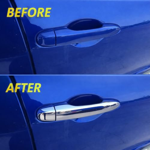 S SIZVER Sizver Chrome Door handle cover For 2012-2015 Honda Civic - Image 3