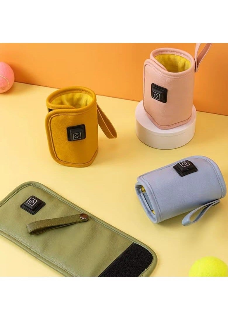 The smart bottle warmer for mothers is a practical solution for quickly and safely heating milk or water wherever you are. - Image 1