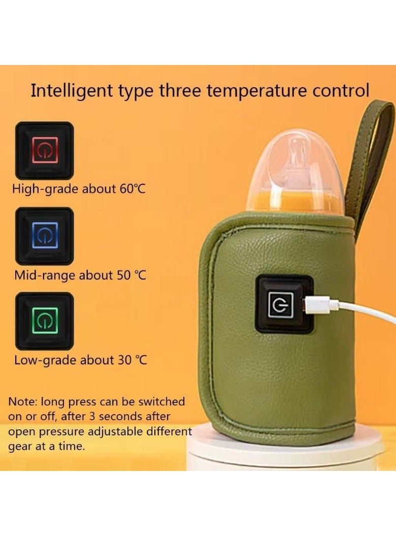 The smart bottle warmer for mothers is a practical solution for quickly and safely heating milk or water wherever you are. - Image 3