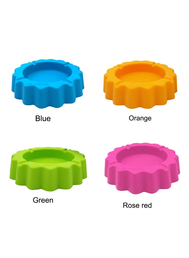 Silicone Ashtray Holder Orange 0.152kg - Image 2
