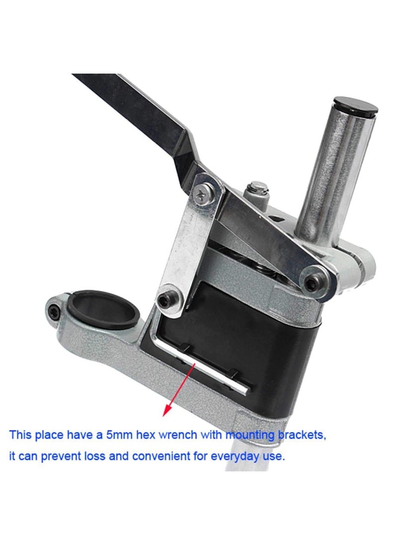 XDLB XDLB IMITABLE 400mm Electric Drill Stand Power Tools Accessories Bench Drill Press Stand DIY Tool Base Frame Drill Holder Drill Chuck Angle Drill 13 mm Chuck Size DRILL NOT INCLUDED  - Image 4