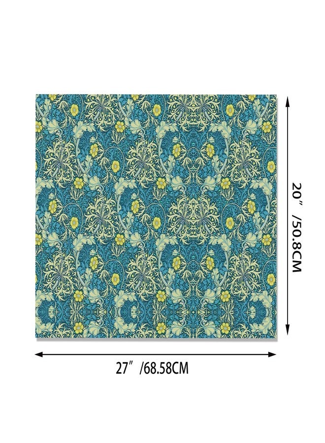 iKammo 12 Sheet Vintage Spring Vine Wrapping Paper Birthday Gift Wrap Paper Retro DIY Decorative Craft Art Paper for Party Decor Supplies, 20 x 27 Inch (Spring Vine - Image 4