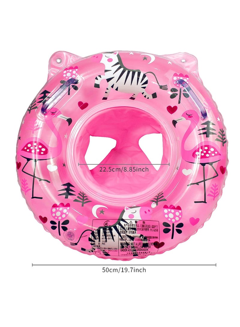 SYOSI Baby Swimming Float Ring,Baby Swimming Float,Baby Swimming Ring,Baby Swimming Float Ring Pool,Inflatable Swimming Ring with Float Seat for 6-48 Months Children. - Image 4