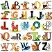 DEKOSH Alphabet Wall Decals - Colorful ABC Wall Stickers for Kindergarten, Playroom & Baby Nursery - Image 2