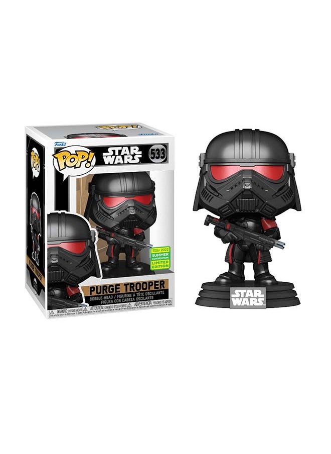 Funko - Pop! Movies: Star Wars- Obi-Wan Kenobi- Purge Trooper SDCC'22 - Image 1
