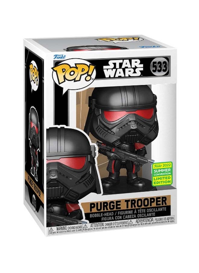 Funko - Pop! Movies: Star Wars- Obi-Wan Kenobi- Purge Trooper SDCC'22 - Image 1