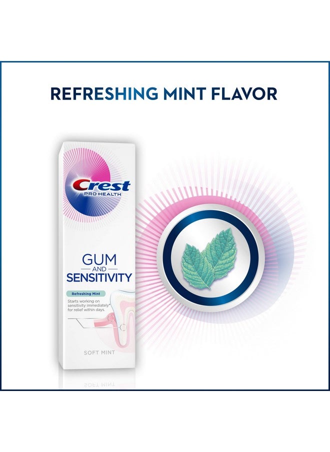 Crest Pro-Health Gum And Sensitivity, Sensitive Toothpaste, Refreshing Mint, 4.1 Ounce  - Image 5