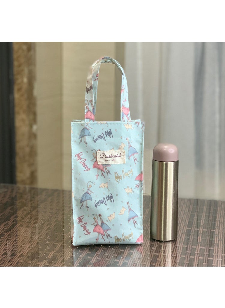 Generic - 1 x 5 pcs New Korean Style Waterproof Tote for Bottles and Umbrellas Blue Bear Head - Image 1
