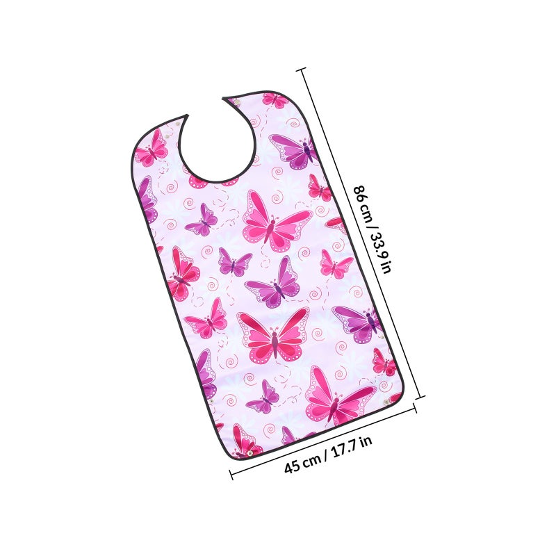 Adult Bib for Eating Protective Elderly Bib Clothing Protector - Image 2