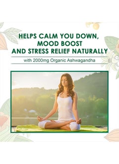 NEVISS Ashwagandha Gummies 2000mg, Feel Refreshed, Plus Proprietary Blend with L-Theanine, 5-HTP, Lemon Balm, Magnesium for Calm, Zzzs & Relaxation Support, 120 Count  - Image 5