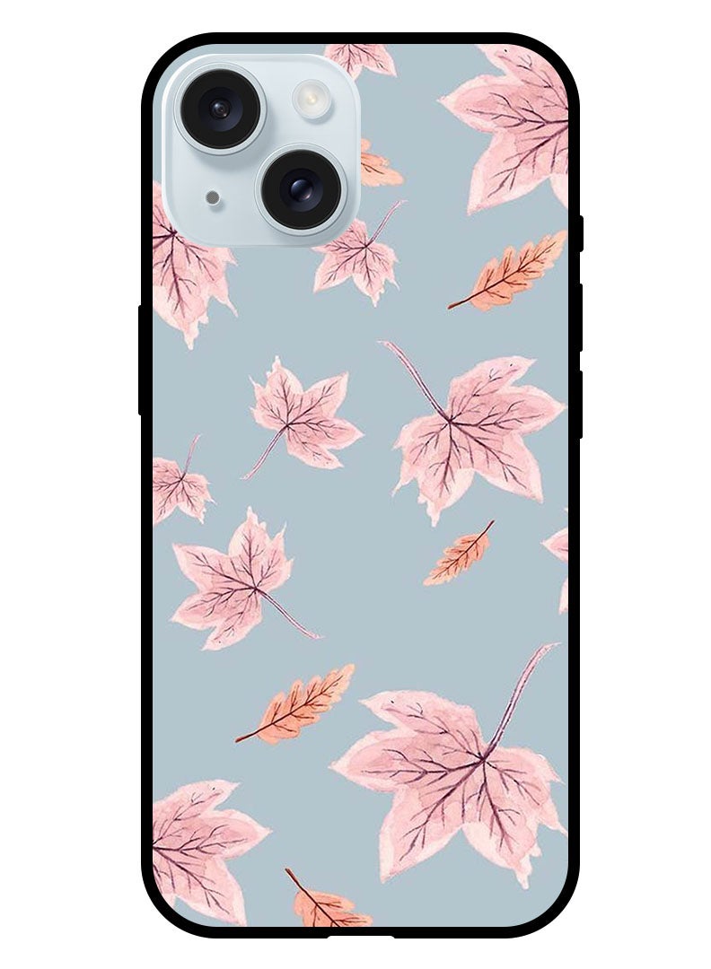 Theodor Protective Case Anti Scratch Shock Proof Bumper Cover For iPhone 15 Plus Autum Leaves - Image 1