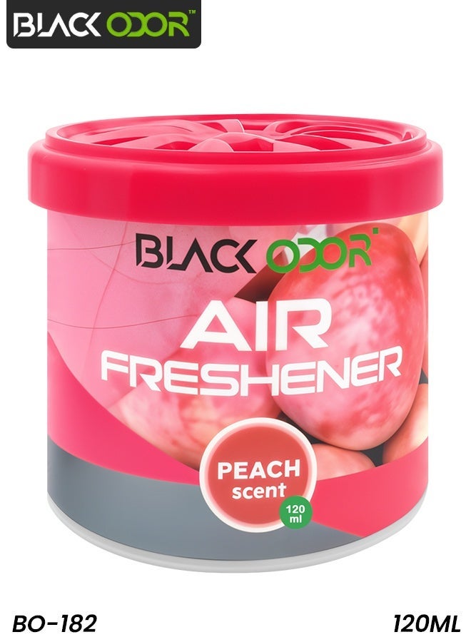 رائحة سوداء معطر جو سائل برائحة "Black Odor" سعة 120 مل – عطر يدوم طويلاً للغرف والسيارات، مزيل للروائح الكريهة للمنزل والمكتب والحمام والخزائن ومساحات المعيشة، مزيل روائح هلامي (جل) مقاوم للانسكاب. - Image 1