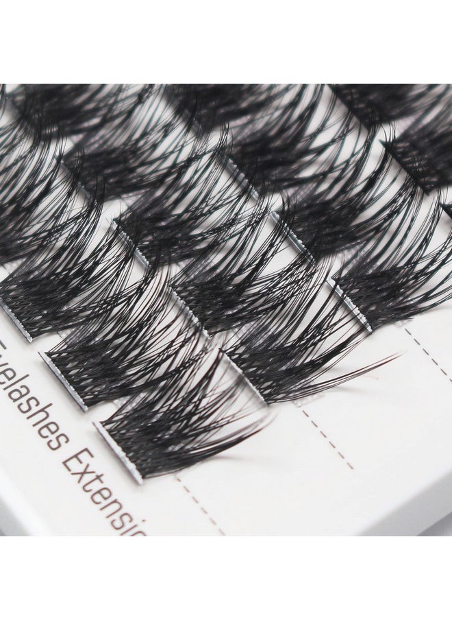 Vayator C001 False Eyelashes 820Mm To Choose D Curl Extension Reusable Eyelashes Fluffy Wispy Lightweight Natural False Eyelashes Thick False Eyelashes Individual Grafting False Lash (8Mm)  - Image 2
